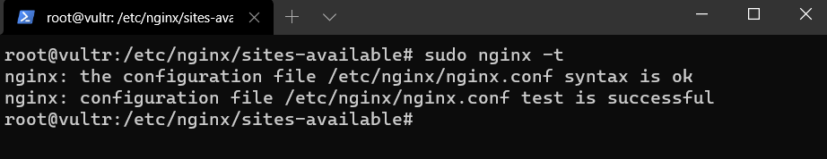 Nginx verification
